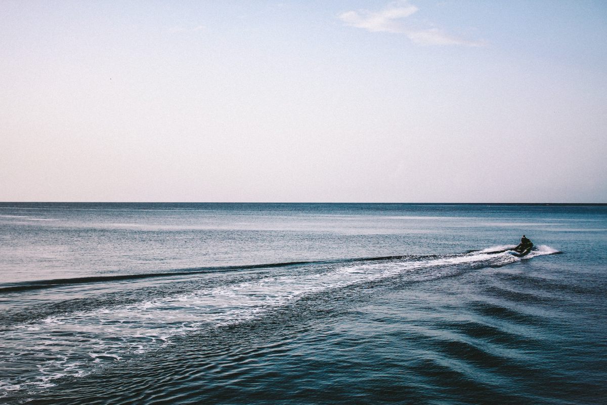 jet skiing in Luquillo Beach
