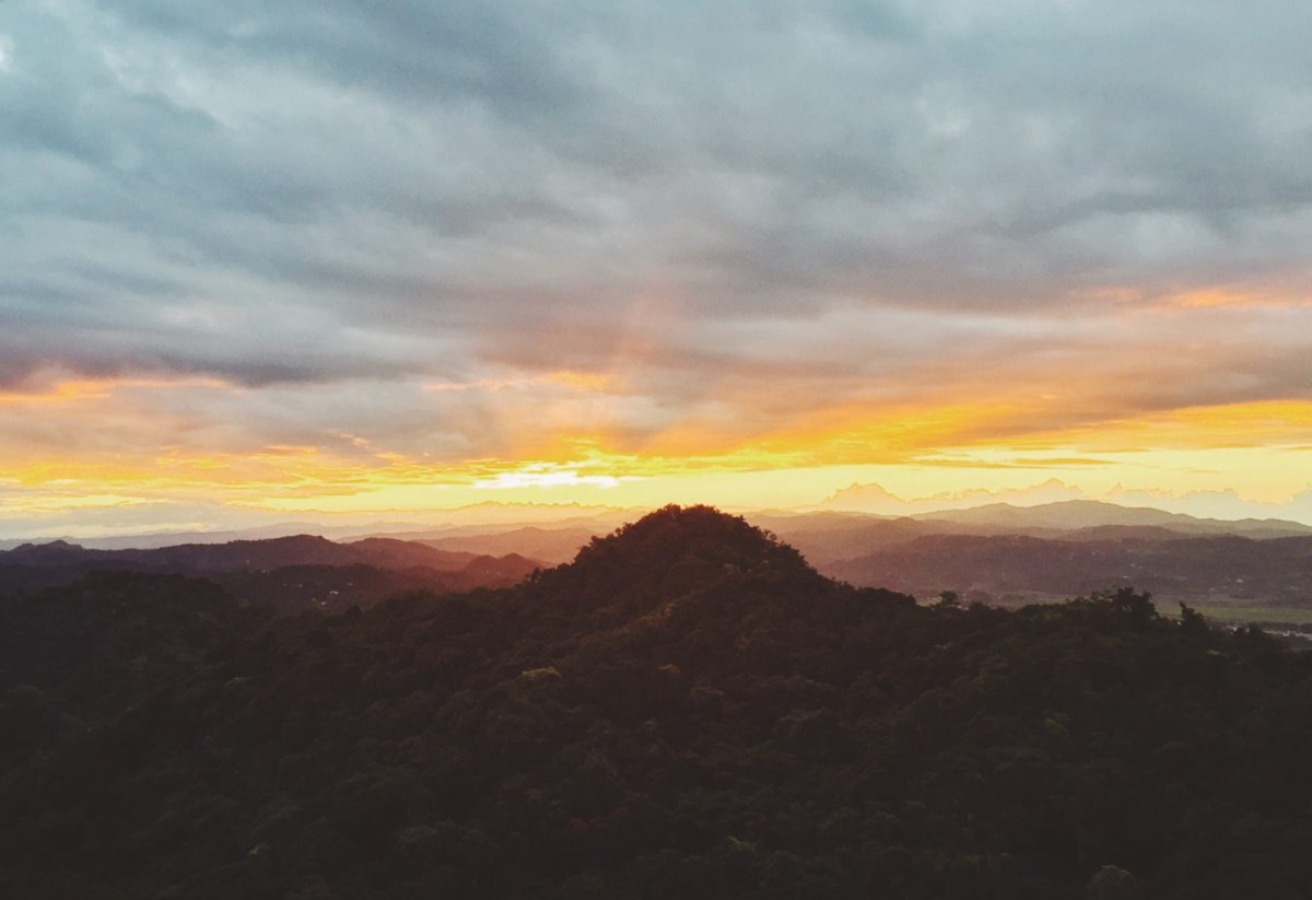 a group of clouds in the sky